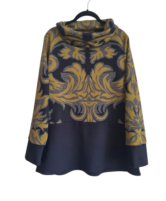 Maglia I36 di jersey e punto milano