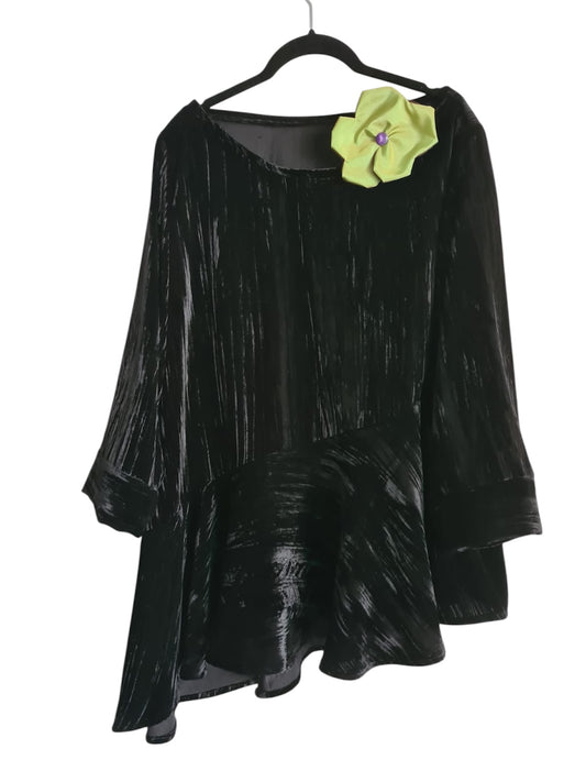 Blusa in velluto I40