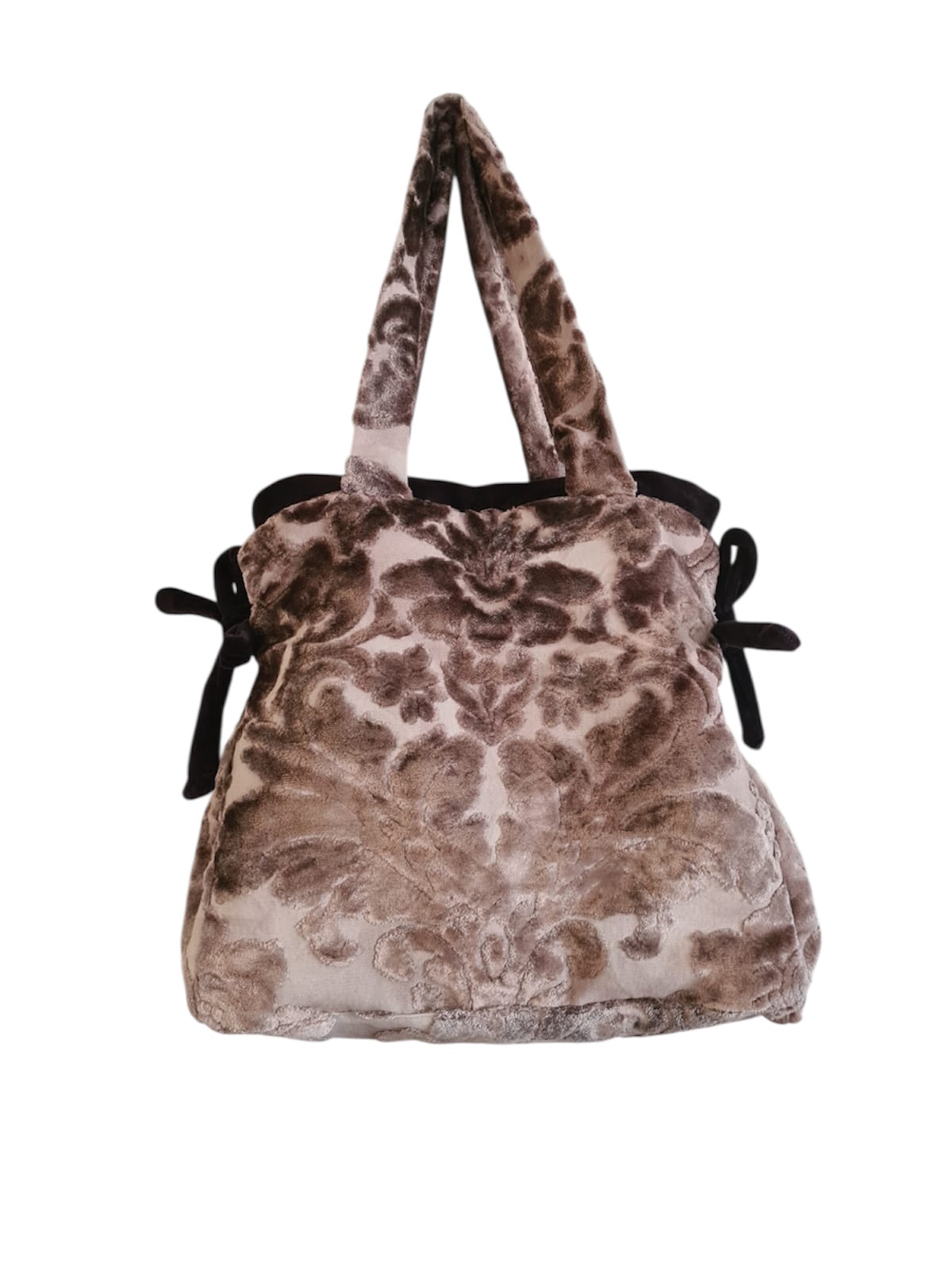 Borsa E273 in velluto devore'